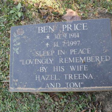 PRICE Ben 1914-1997