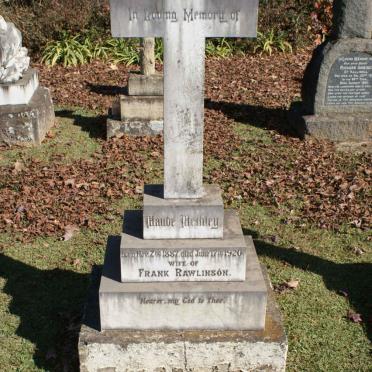 RAWLINSON Maude Methley 1887-1920