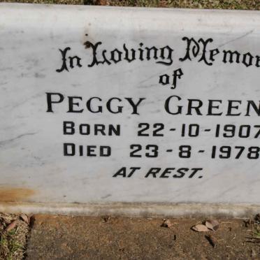 GREENE John Charles 1941-1997 :: GREENE Peggy 1907-1978 