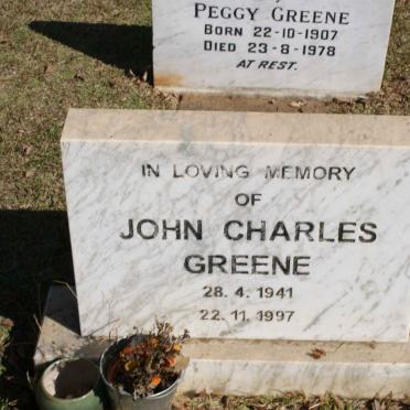 GREENE John Charles 1941-1997 :: GREENE Peggy 1907-1978