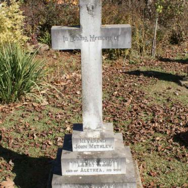 METHLEY John 1827-1914 &amp; Alethea -1914