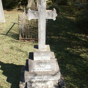 SYMONS Ellen Maud 1884-1925 :: SYMONS Henry Leslie -196?