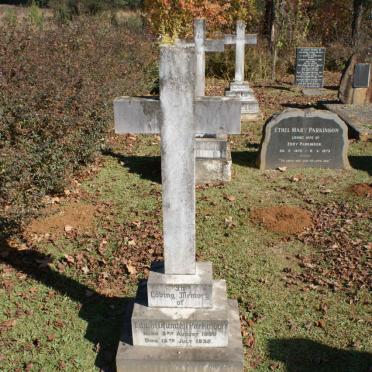 PARKINSON Edwin Blundell 1858-1932