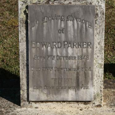 PARKER Edward 1849-1934