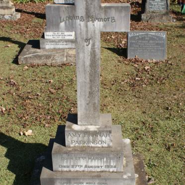 PARKINSON Amy Hannah 1881-1934