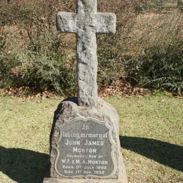 MORTON John James 1862-1930