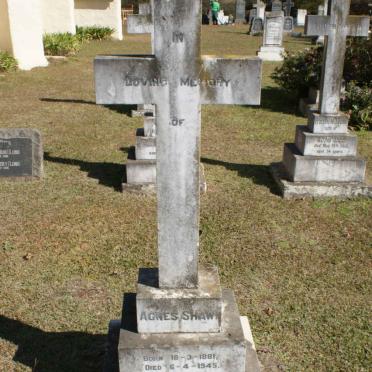 SHAW Joseph E. Gower 1874-19?3 &amp; Agnes 1881-1945