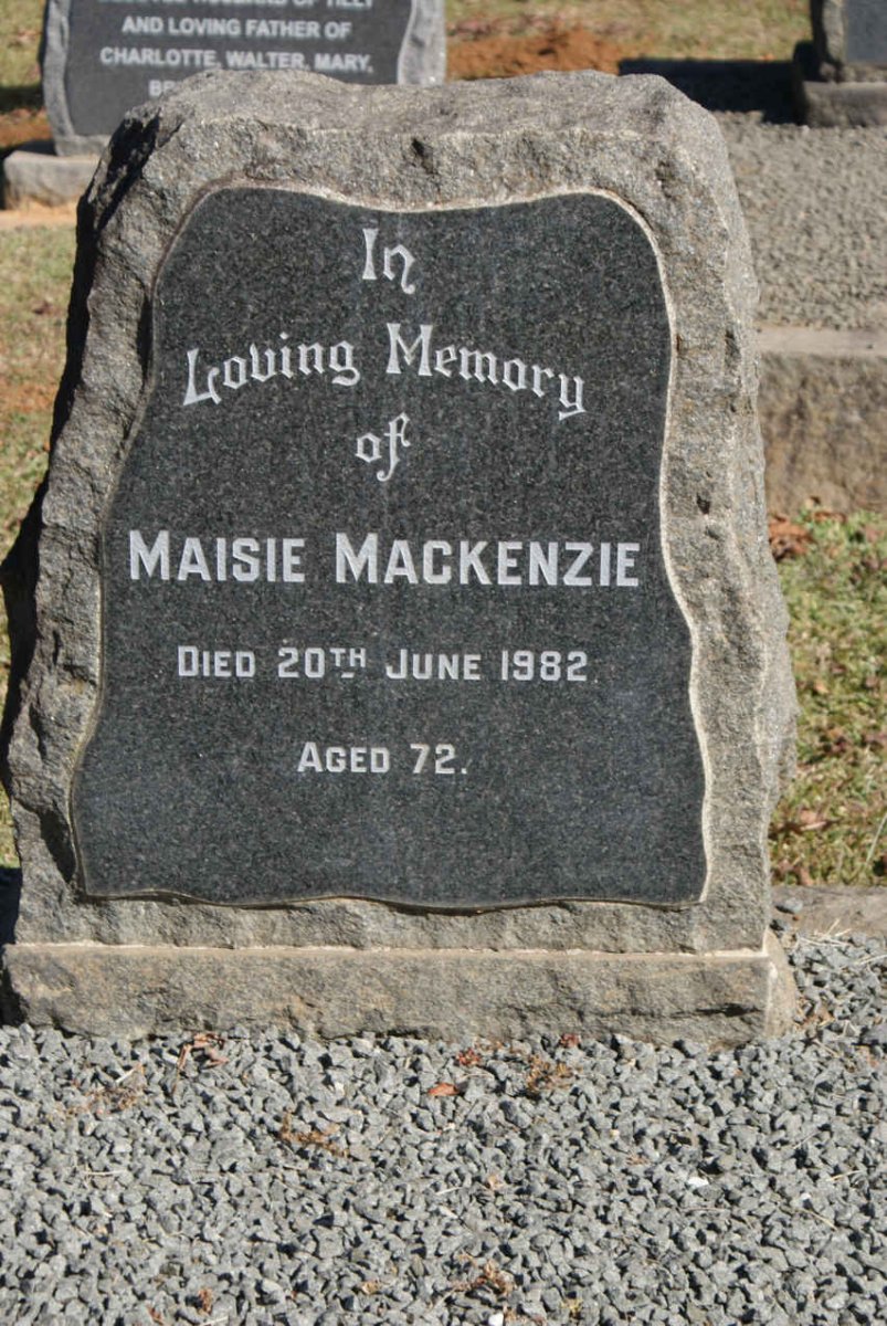 MACKENZIE Maisie -1982