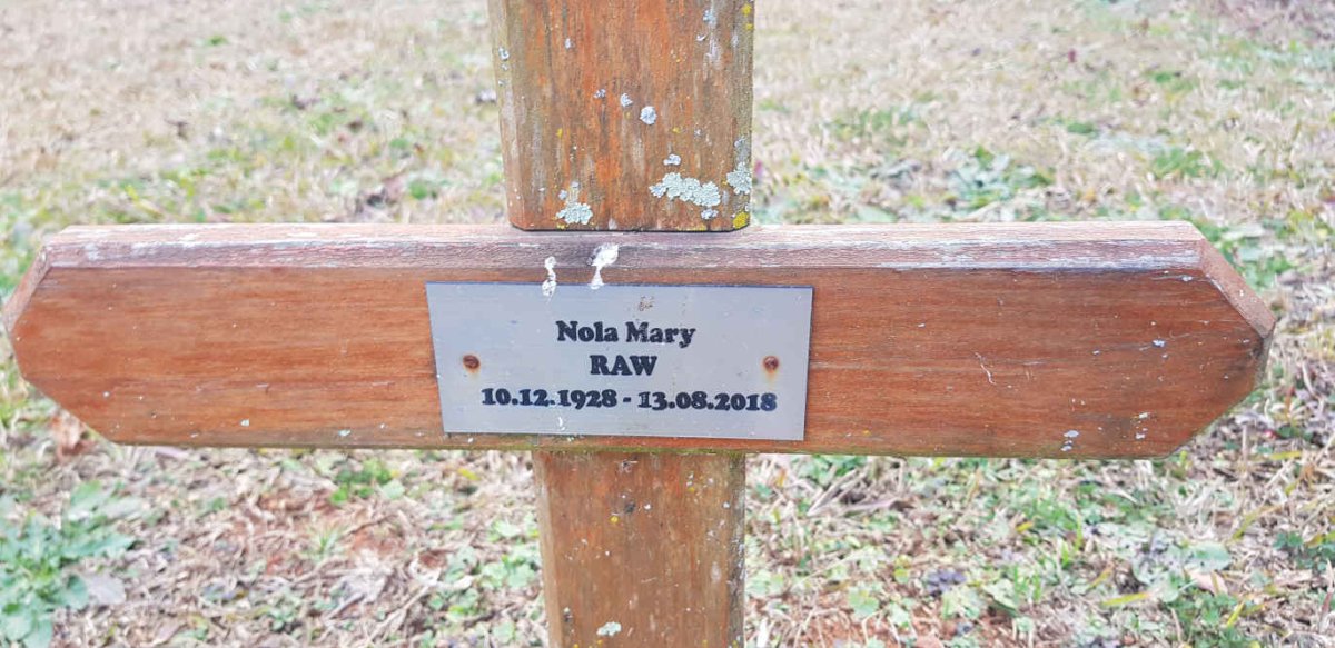 RAW Nola Mary 1928-2018