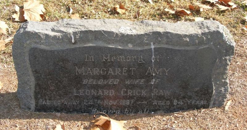 RAW Margaret Amy -1967