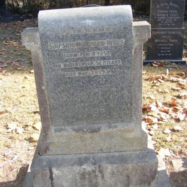 MITCHELL-INNES Simpson 1850-1931