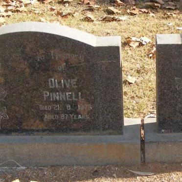 PINNELL Eric Ravenor -1967 &amp; Olive -1976