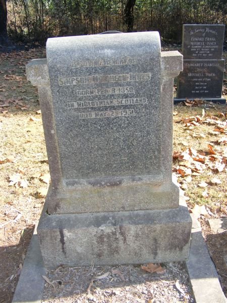 MITCHELL-INNES Simpson 1850-1931