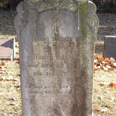 BUCKNALL Frances 1851-19??
