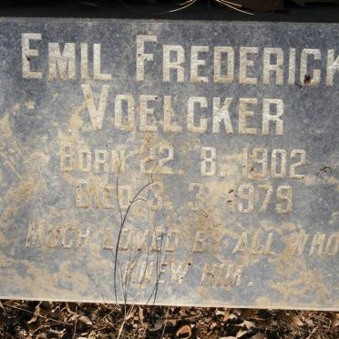 VOELCKER Emil Frederick 1902-1979