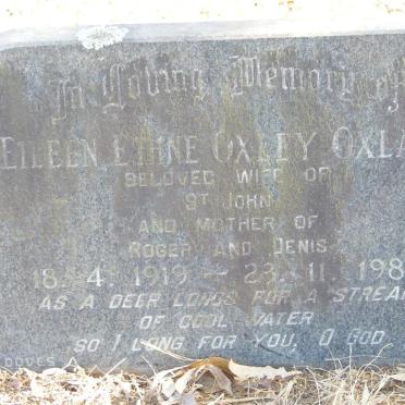 OXLAND Eileen Ethne 1919-1984