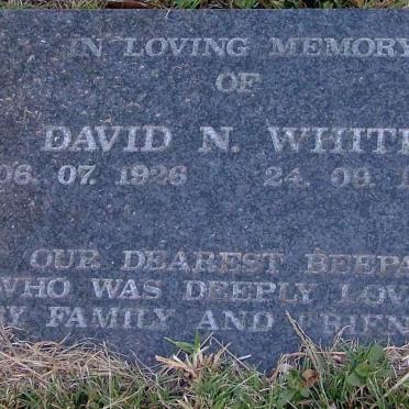 WHITE David N. 1926-1998