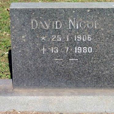 NICOL David 1906-1980