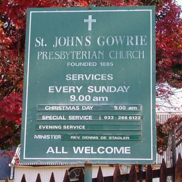 2. St John's Gowrie Presbyterian Church