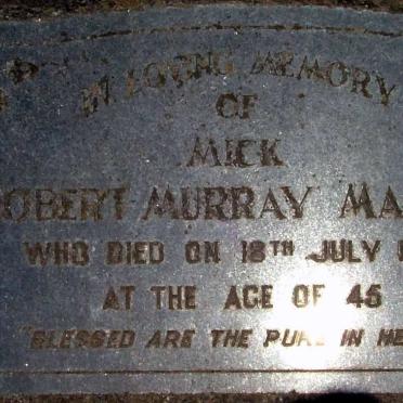 MACKAY Robert Murray -1957