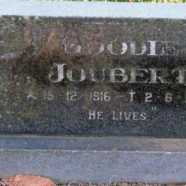 JOUBERT Goodie 1916-1985