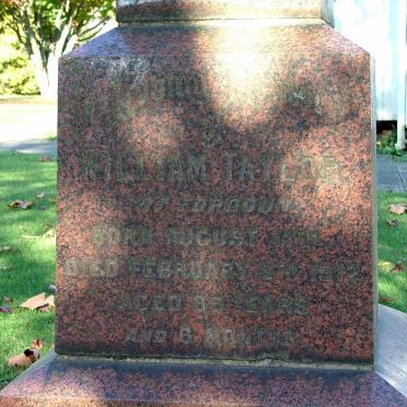 TAYLOR William 185?-1912