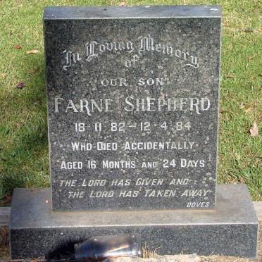 SHEPHERD Farne 1982-1984