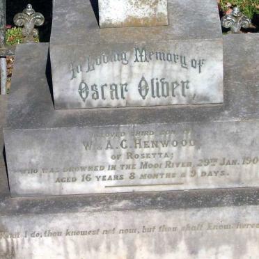 HENWOOD Oscar Oliver -1900