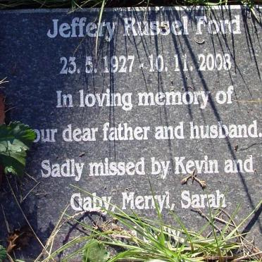 FORD Jeffery Russel 1927-2008