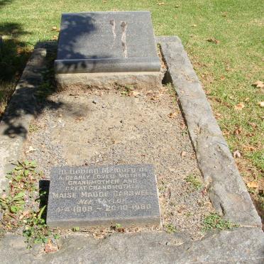 CARSWELL Maisie Maud nee TAYLOR 1909-1980 :: ?
