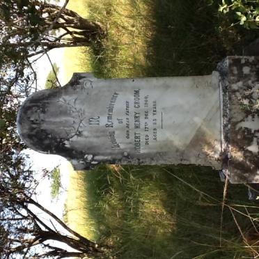 GROOM Robert Henry -1906