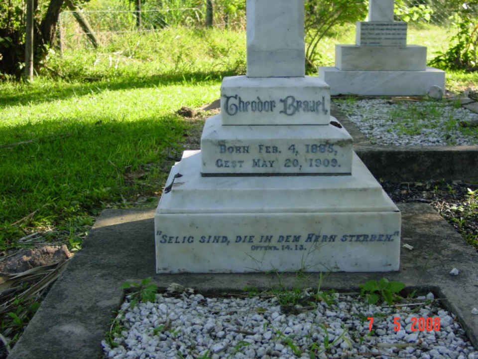 BRAUEL Theodor 1885-1909