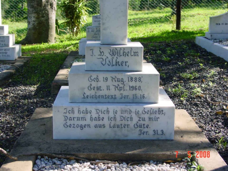 VOLKER J.H. Wilhelm 1888-1960