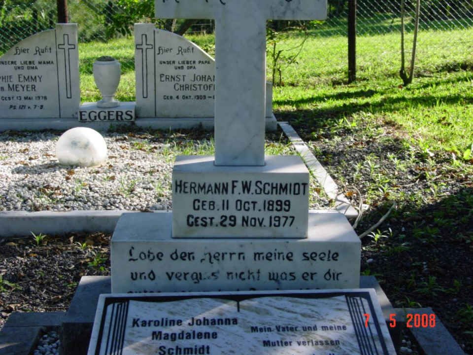 SCHMIDT Hermann F.W. 1899-1977