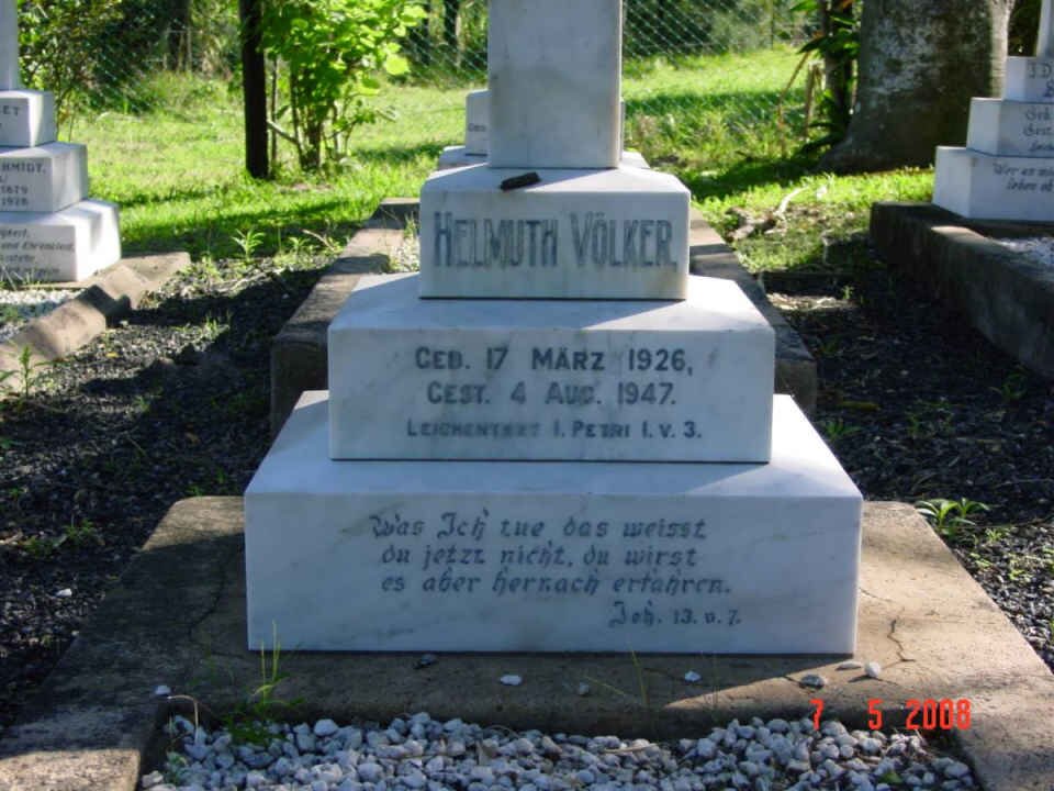 VOLKER Helmuth 1926-1947