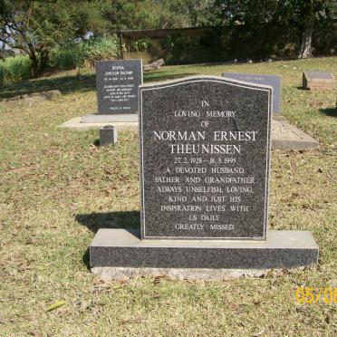 THEUNISSEN Norman Ernest 1928-1995