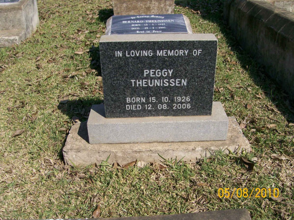 THEUNISSEN Peggy 1926-2006