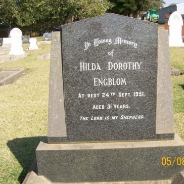 ENGBLOM Hilda Dorothy -1951