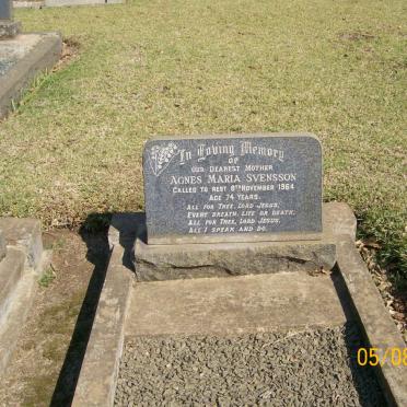 SVENSSON Agnes Maria -1964
