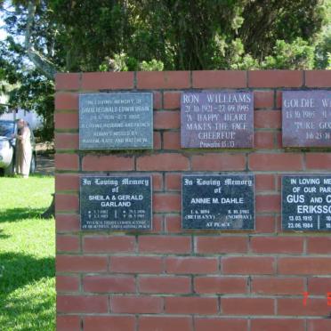 3. Memorial wall