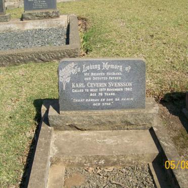 SVENSSON Karl Ceverin -1962