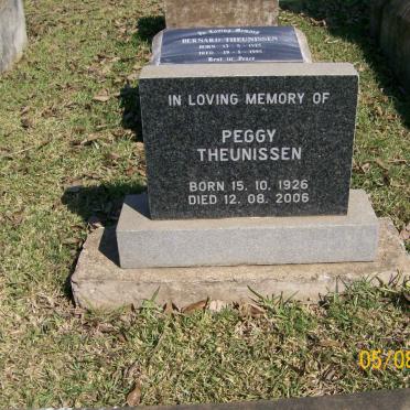 THEUNISSEN Peggy 1926-2006