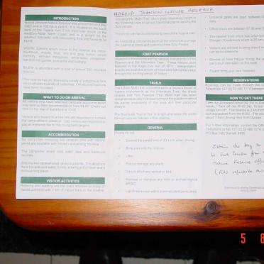 2. Nature Reserve Brochure