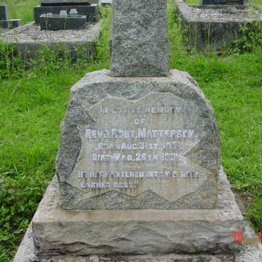 MATTERSON R.  1851-1931