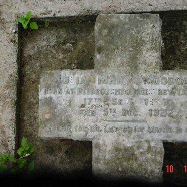 WOODGATE Julia Mary  1847-1922