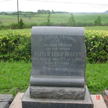 HULETT Walter Leige -1953