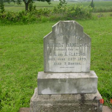 CLAYTON Robert Hamilton -1899