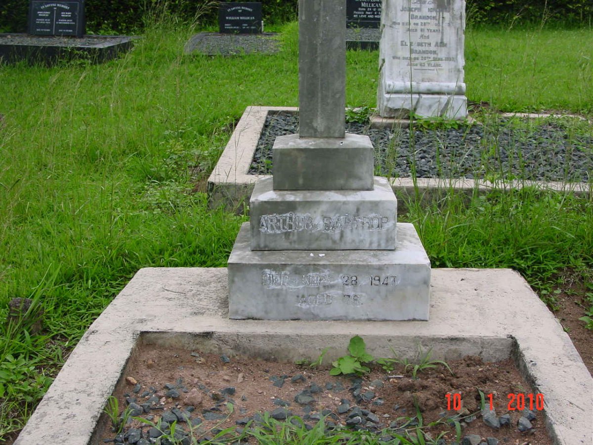 BARTROP Arthur  -1947