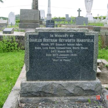 MANSFIELD Charles Bertram Heyworth  1879-1946