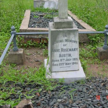 AUSTIN Anne Rosemary 1921-1945